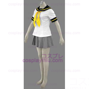 Shin Megami Tensei: Persona 4 Gekkoukan High School Summer Girl Uniform Cosplay pukuja