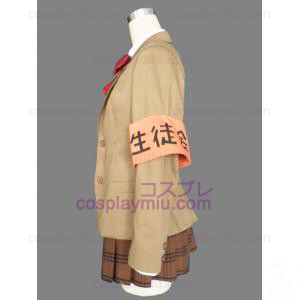 Seitokai Yakuindomo Tyttö Winter Uniform Cosplay pukuja