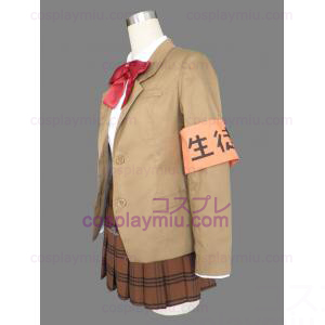 Seitokai Yakuindomo Tyttö Winter Uniform Cosplay pukuja