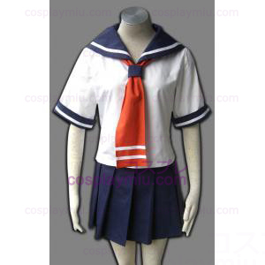 Tsuyokiss Girl Uniform Cosplay pukuja