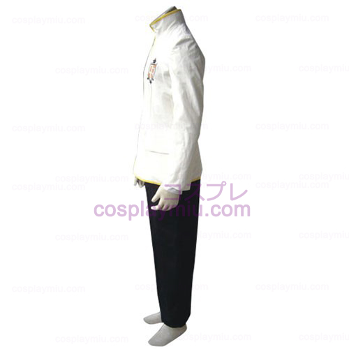 Valkoinen Ouran High School Host Club Boy Uniform Cosplay pukuja