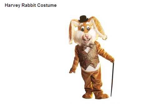 Harvey Rabbit cosplay pukuja