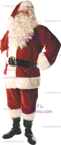 Santa Suit vuorattu Adult Std