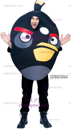 Angry Birds Musta One Size Adult