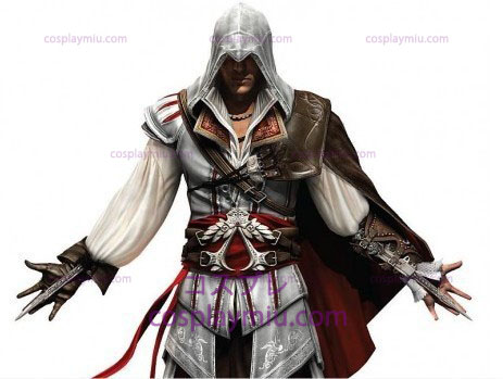 Assassins Creed II Ezio Cosplay White Edition