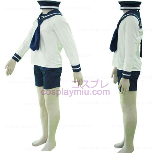 Hetalia Axis Powers N. Italia Sailor Suit Cosplay pukuja
