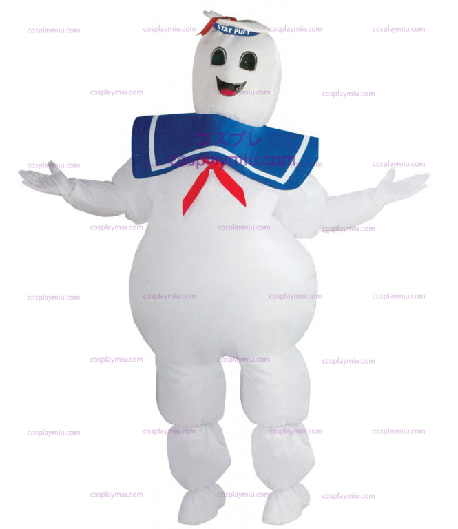 Ghostbuster Marshmallow Man cosplay pukuja