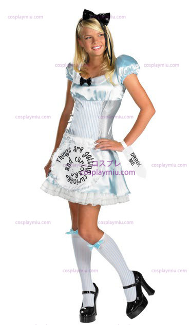 Alice in Wonderland aikuisten ja Junior puku