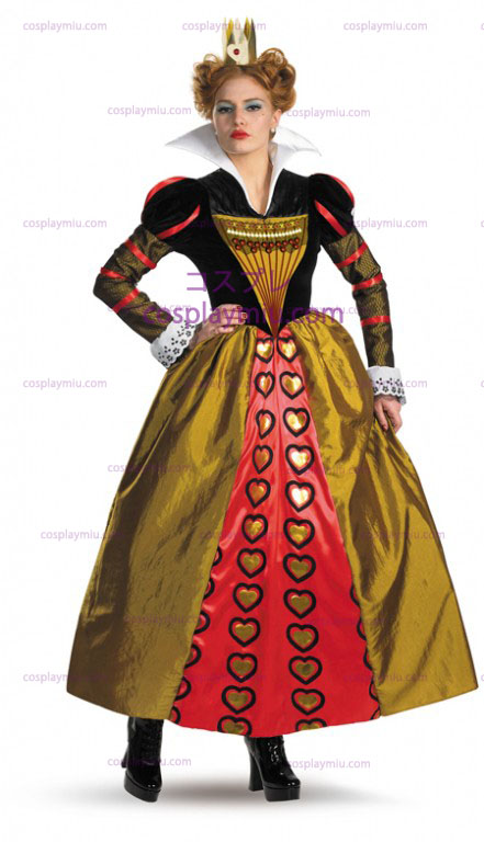 Red Queen Deluxe Adult cosplay pukuja