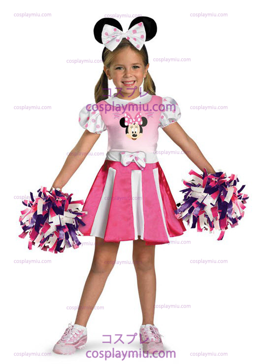 Minni Hiiri Cheerleader Taapero ja lapsen cosplay pukuja