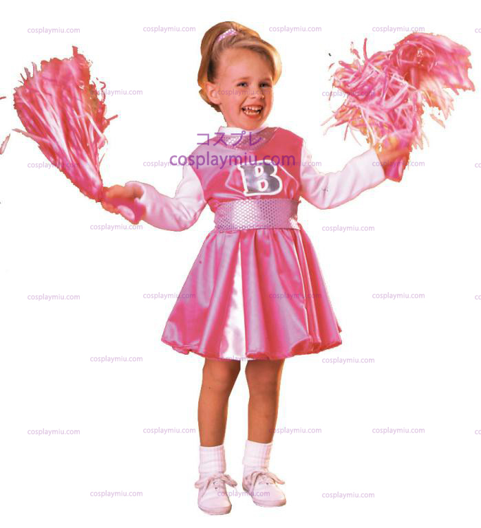 Cheerleader Barbie Lapsi cosplay pukuja