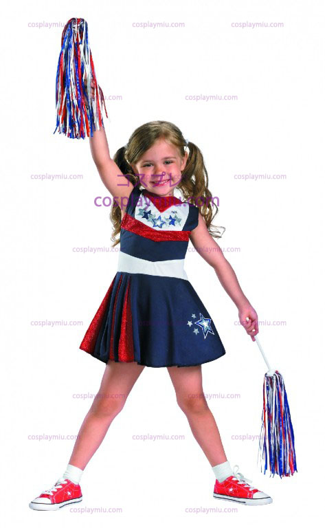 Superstar Cheerleader Spirit Lapsi ja Toddler cosplay pukuja