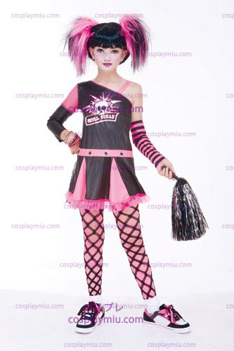 Gothic Cheerleader Child cosplay pukuja