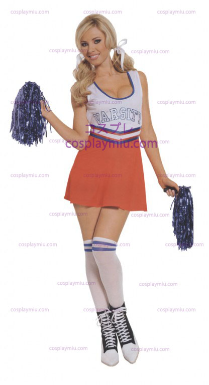 Cheerleader joukkueen kapteeni Adult cosplay pukuja