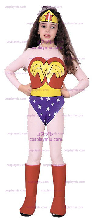 Wonder Woman Child cosplay pukuja