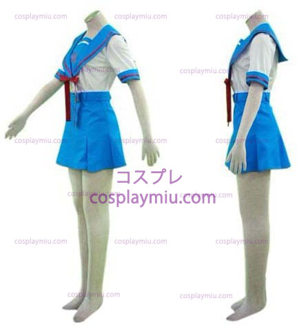 Japanilainen koulupuku Suzumiya Haruhi Cosplay pukuja