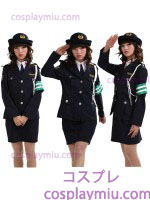 Komea Lady Police Uniform cosplay pukuja
