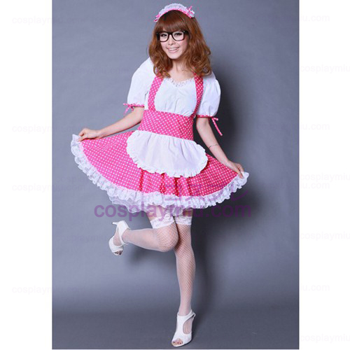 K-ON Pink Cosplay Maid Puvut