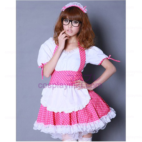 K-ON Pink Cosplay Maid Puvut