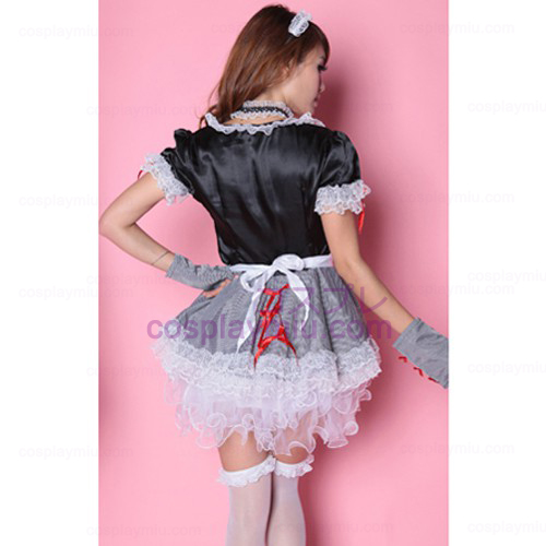 Barbie Lolita DS puvut / musta Maid Puvut
