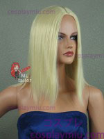 16" Midpart Natural Blonde Cosplay Wig