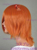 14" Syksy Oranssi kaksikerroksinen Cosplay Wig