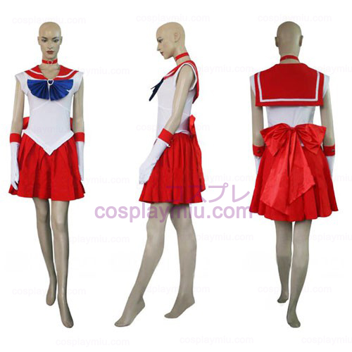 Sailor Moon Sailor Mars Raye Hino Halloween Cosplay pukuja