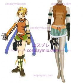 Final Fantasy X Rikku Naiset Cosplay pukuja