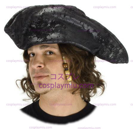 Vanha Pirate Musta Adult Hat