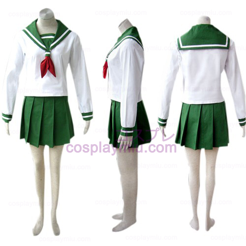 Inuyasha Kagome Cosplay Higurashi Uniform Puku