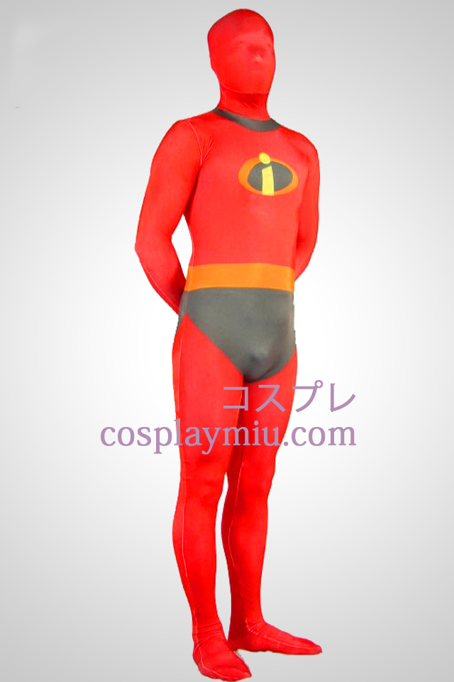 Ihmeperhe Lycra Spandex Superhero Zentai Suit