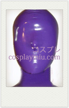 New Purple Full Face Katettu Latex Mask