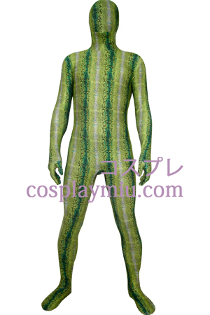Green Digital Taide Lycra Zentai Suit